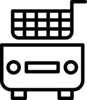 Fryer Icon Style vector