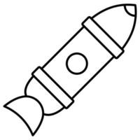Missile rocket   which can easily modify or edit vector