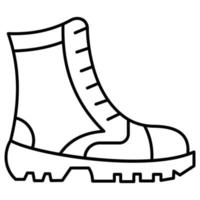 Army boot   which can easily modify or edit vector