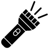 Hand torch   which can easily modify or edit vector