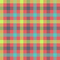 Tartan multicolor seamless vector pattern