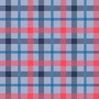 Tattersall material color seamless vector pattern