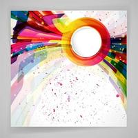 Multicolor abstract bright background. Elements for design. Eps10. vector