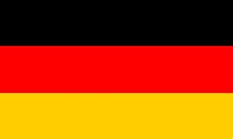 deutschland fahne germany flag vector de Stock