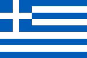 Flag of Greece. Symbol of Independence Day, souvenir soccer game, button language, icon. vector