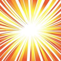 Sun's rays or explosion vector background for design speed, movement and energy.