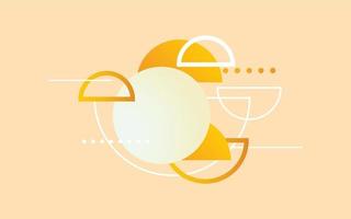 Abstract modern Orange background gradient color. Vector illustration