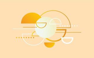 Abstract modern Orange background gradient color. Vector illustration