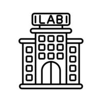 icono de vector de laboratorio