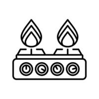 Stove Vector Icon