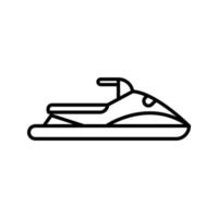 Jet Ski Vector Icon