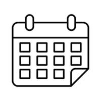 Calendar Vector Icon