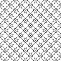 Black and white seamless pattern texture. Greyscale ornamental graphic design. Mosaic ornaments. Pattern template. vector