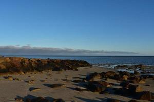 Appealing sea shore on the coast of barnstable photo