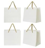 Paper shopping bag set photo