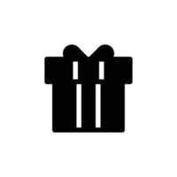 Gift Box Icon Free vector