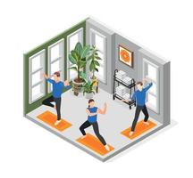 World Tai Chi and Qigong Composition vector