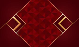 Modern dark red background with texture effect overlap layer design vector