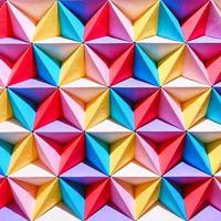 estrella de origami modular foto