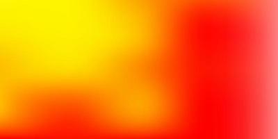 Light red, yellow vector blur pattern.