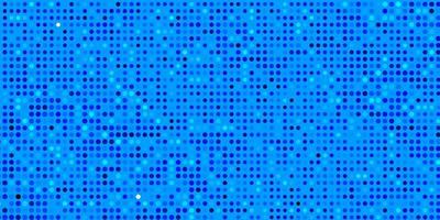 Light BLUE vector background with spots.