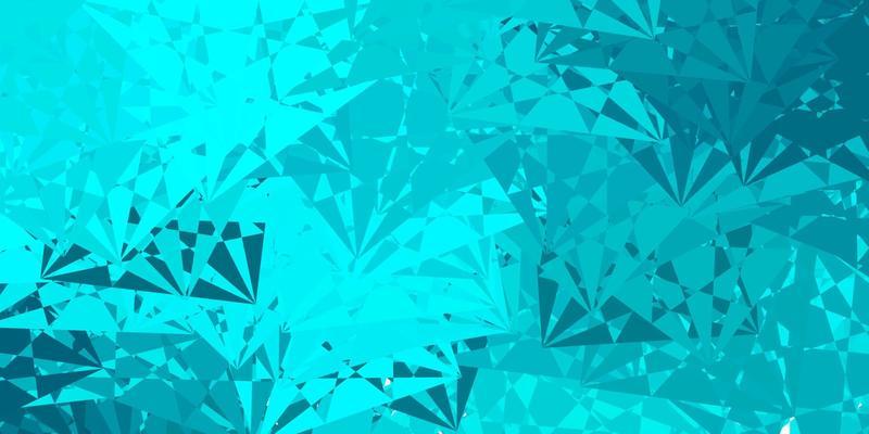 Light Green vector background with random forms.