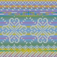 Gradient Seamless Pattern of Christmas Ugly Sweater vector