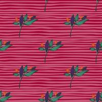 ramitas de agracejo de patrones sin fisuras. papel tapiz floral de bayas silvestres. vector