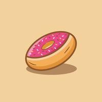 Ilustración de vector de diseño de donut