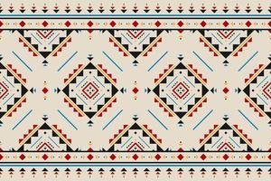 Carpet tribal pattern style. Geometric ethnic seamless pattern traditional. Aztec ethnic ornament print. vector