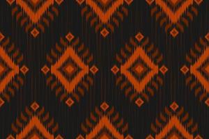 Beautiful ethnic ikat background. Seamless pattern in tribal. American Mexican style. vector