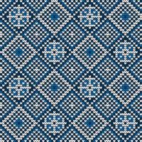 Knitting pattern with helm for Ugly Sweater vector