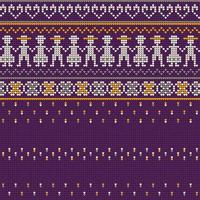 Grandmas Ugly Sweater knitting patterns vector