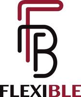 Inspiración en el logotipo de la letra inicial de fb. diseño de vector de logotipo de combinación f y b.