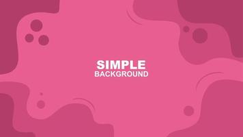 abstract simple bubble soft pink color background vector illustration EPS10