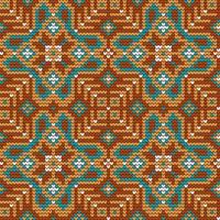 Traditional knitting pattern for Ugly Sweater vector