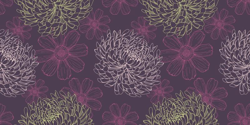 Purple Flower Vector Art, Icons, and Graphics for Free Download