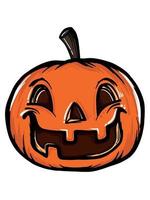 Halloween pumpkin vector