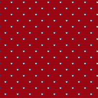 Traditional knitting pattern for Ugly Sweater vector