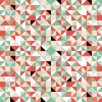 Retro origami colorful seamless pattern vector