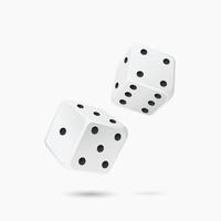 Game Cubes dice vector