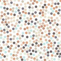 Polka dot pattern delicate colors vector