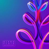 Fluid shape background. Abstract liquid shapes for poster, brochure background. vector