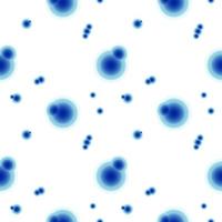 blue molecules pattern vector