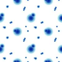 blue molecules pattern vector