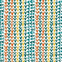 Knitted texture in the contrast color scheme vector