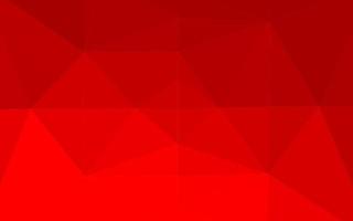 Light Red vector abstract mosaic pattern.