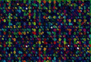 Light Multicolor, Rainbow vector background with liquid shapes.