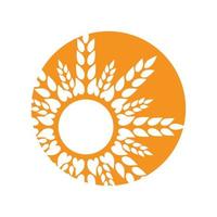 sun ilustration logo vector icon template