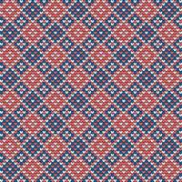 Grandma knitting pattern for Ugly Sweater vector